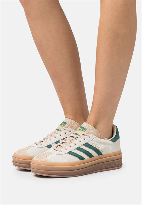 adidas gazelle damen plateau grün|adidas Gazelle Bold Schuh .